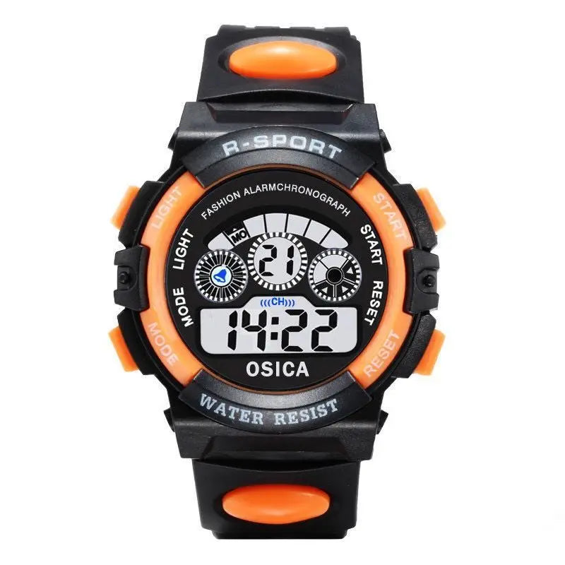 Children Watch Sport Kids Watches Silicone Strap Waterproof LED Digital Watch For Kid Children Student Girl Boy Wristwatch Clock