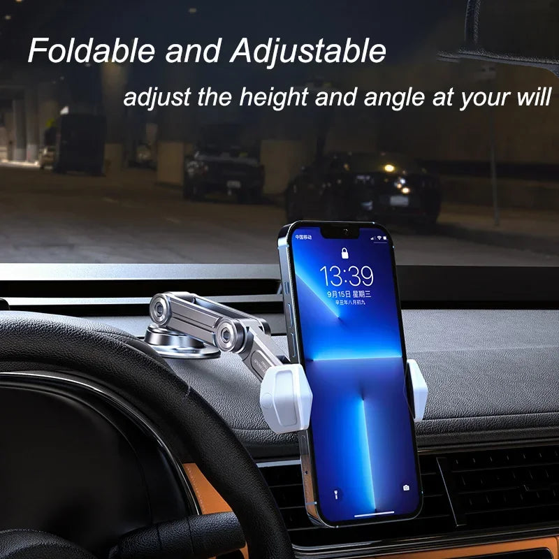 Mobile Support for The Car Phone Holder Cell Phone Stand Alloy Aluminum Accessories for Xiaomi iPhone Pro Max Samsung Huawei