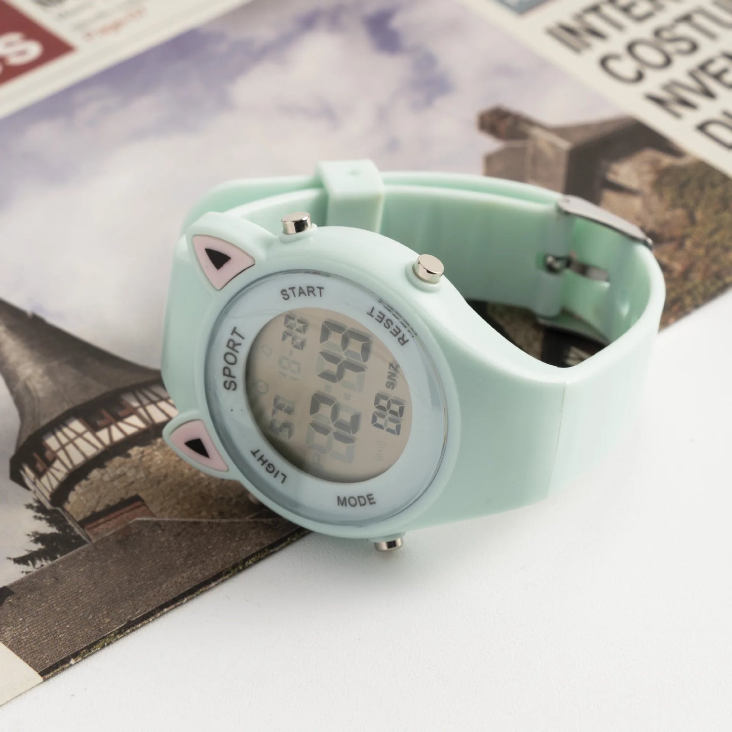 Children's Student Watches Simple And Fashionable Electronic Watches For Male And Female Middle School Students