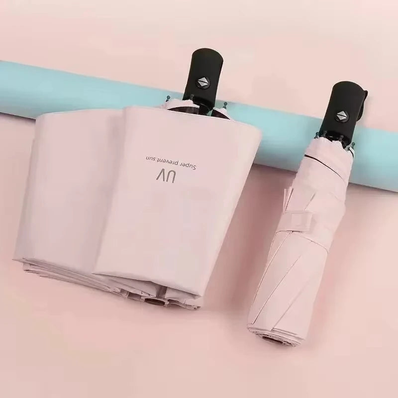 Xiaomi Mini Automatic Folding Umbrella Anti UV Rain Sun Umbrella Fashion Portable Windproof Light Women Men Parasol Umbrella New