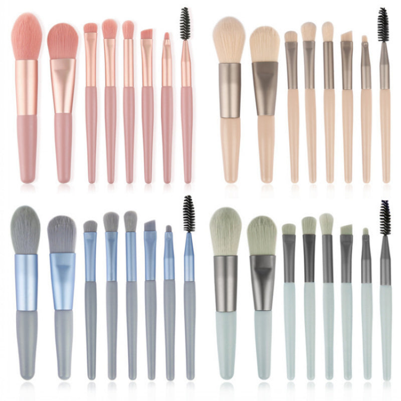 8pcs Makeup Brushes Set Makeup Concealer Brush Blush Eyeshadow Blending Makeup Brush Soft Fluffy Makeup Brushes Makeup Tools