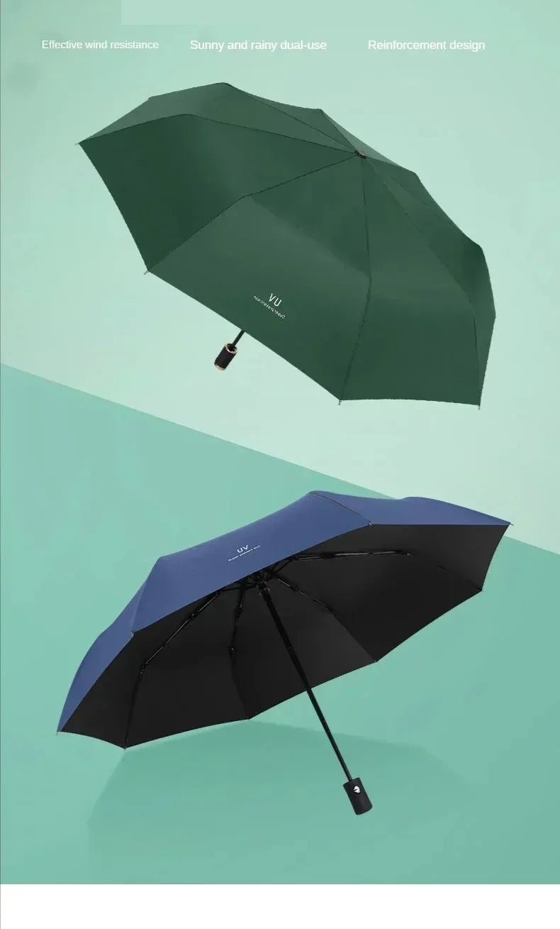 Xiaomi Mini Automatic Folding Umbrella Anti UV Rain Sun Umbrella Fashion Portable Windproof Light Women Men Parasol Umbrella New