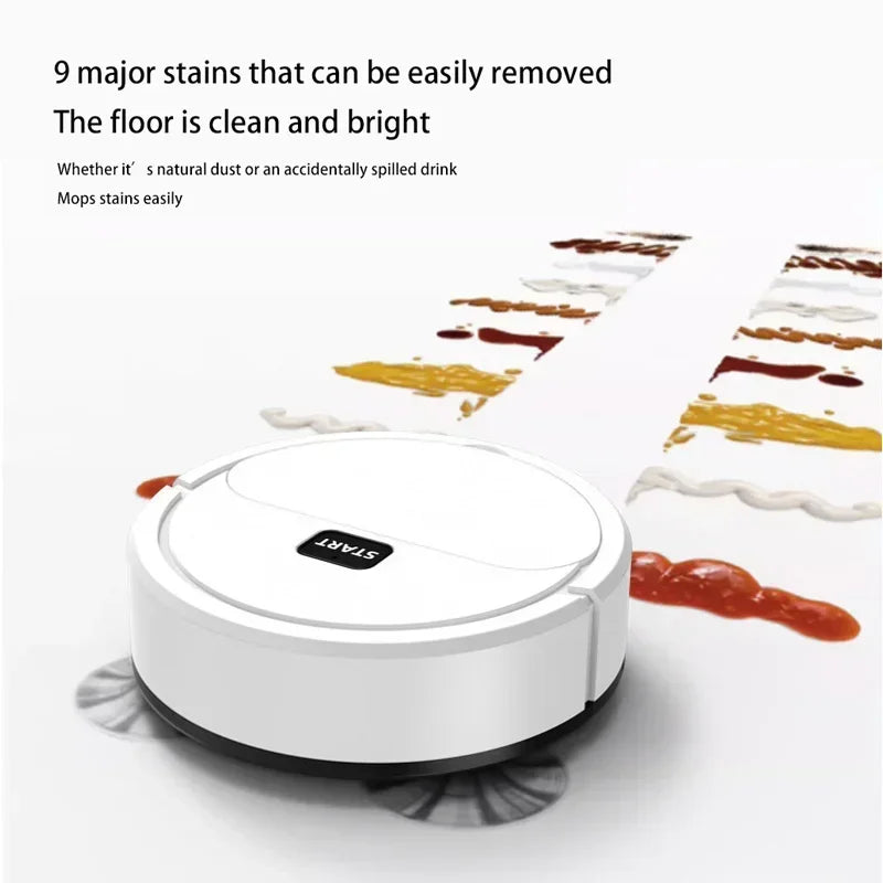 Xiaomi 5-in-1 Portable Home Automatic Floor Robot Mini Intelligent Vacuum Cleaner USB Rechargeable Wet and Dry Sweeping Machine