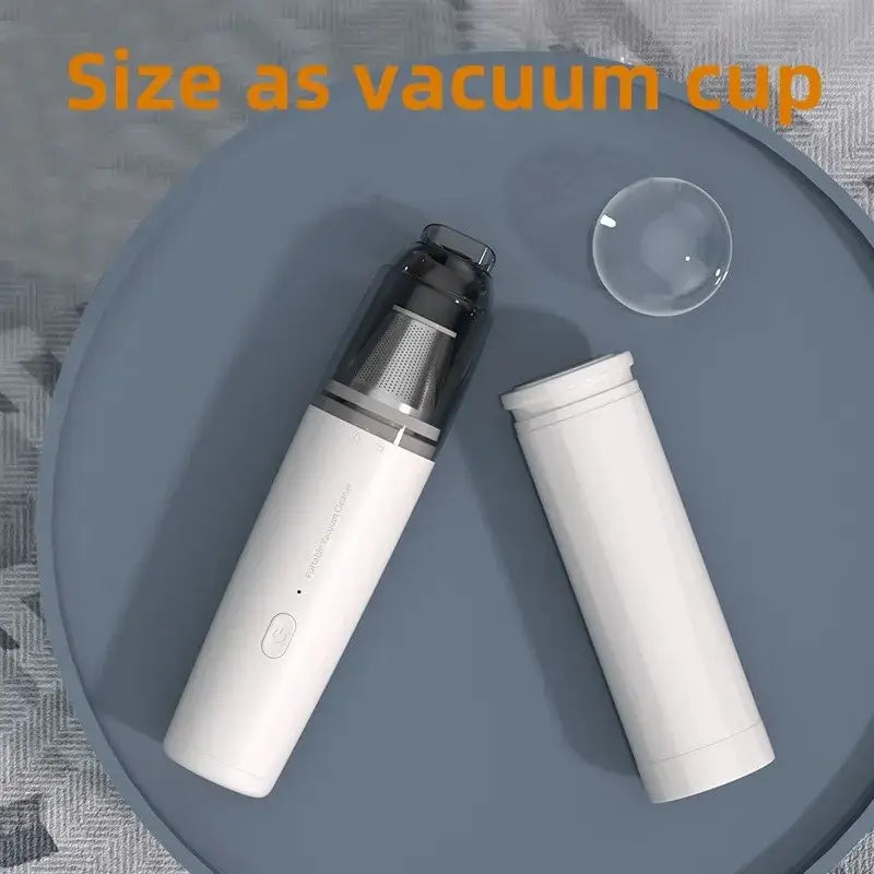 Vacuum Cleaner Mini Car Cleaning Powerful Suction Handheld Car Vacuum Cleaner Rechargeable for Car and Home Auto Vacuum Cleaner