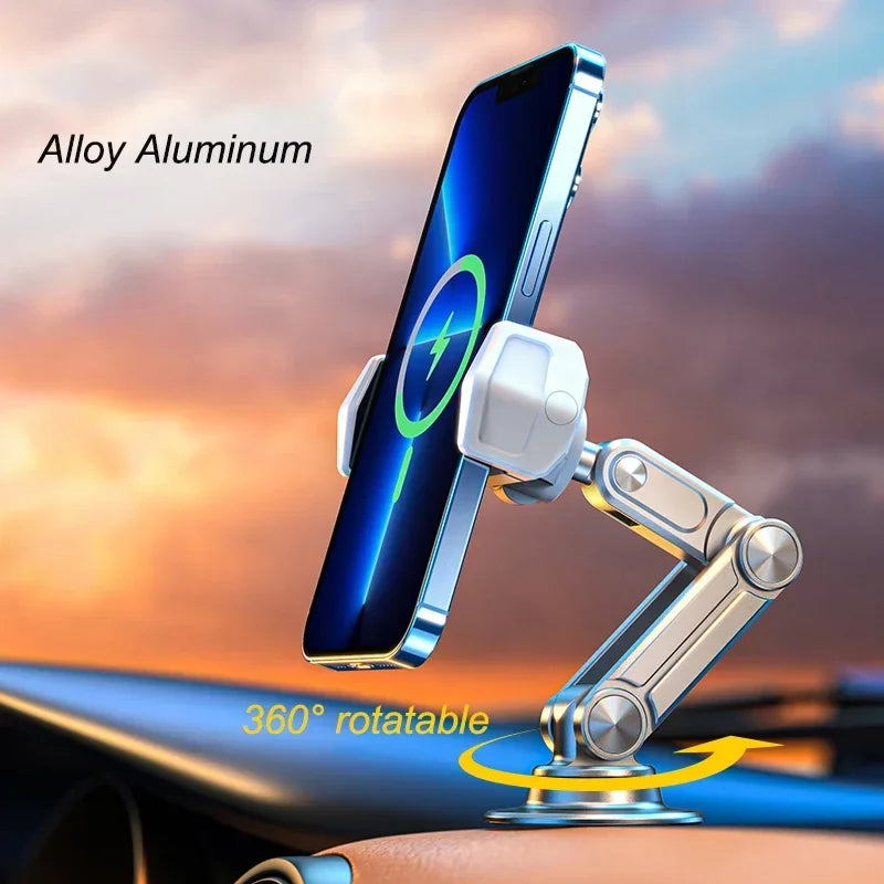 Mobile Support for The Car Phone Holder Cell Phone Stand Alloy Aluminum Accessories for Xiaomi iPhone Pro Max Samsung Huawei