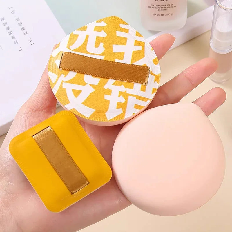 10pcs Super Thick Cosmetics Puff Large Size Concealer Foundation Sponge Cushions Wet Dry Use Face Beauty Makeup Puffs Tools XL