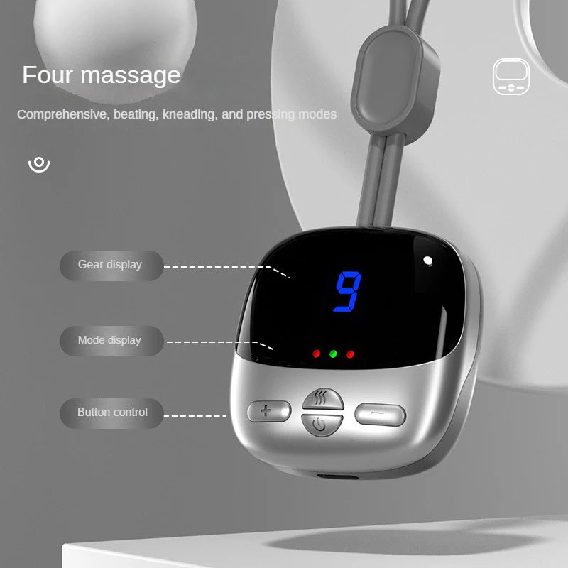 Xiaomi MIJIA Smart Hanging Neck Protector Mijia Cervical Spine Massager Portable Mini Pulse Shoulder Massage Hot Compress Nurse