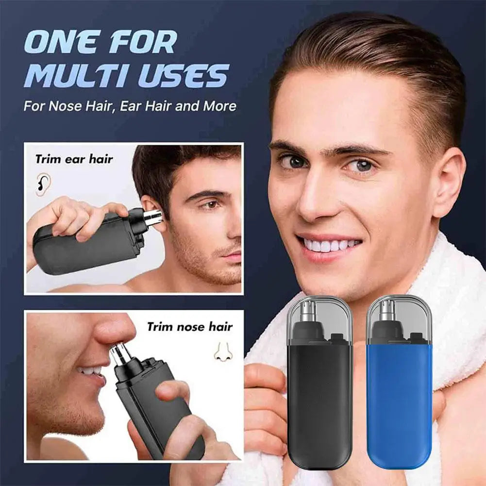 Electric Nose Hair Trimmer Type-C Charging Portable Kit Mini Trimmer RPM Tools 7000 Nose Men 5W Face Hair Care U0H9