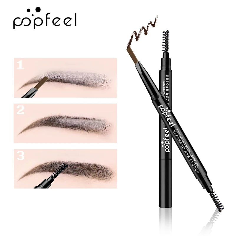 POPFEEL Complete Makeup Set - 24pcs -Warm Brown Tone Lip, Eye & Face Makeup, in Long-lasting Paste Form, Gift for Women & Girls