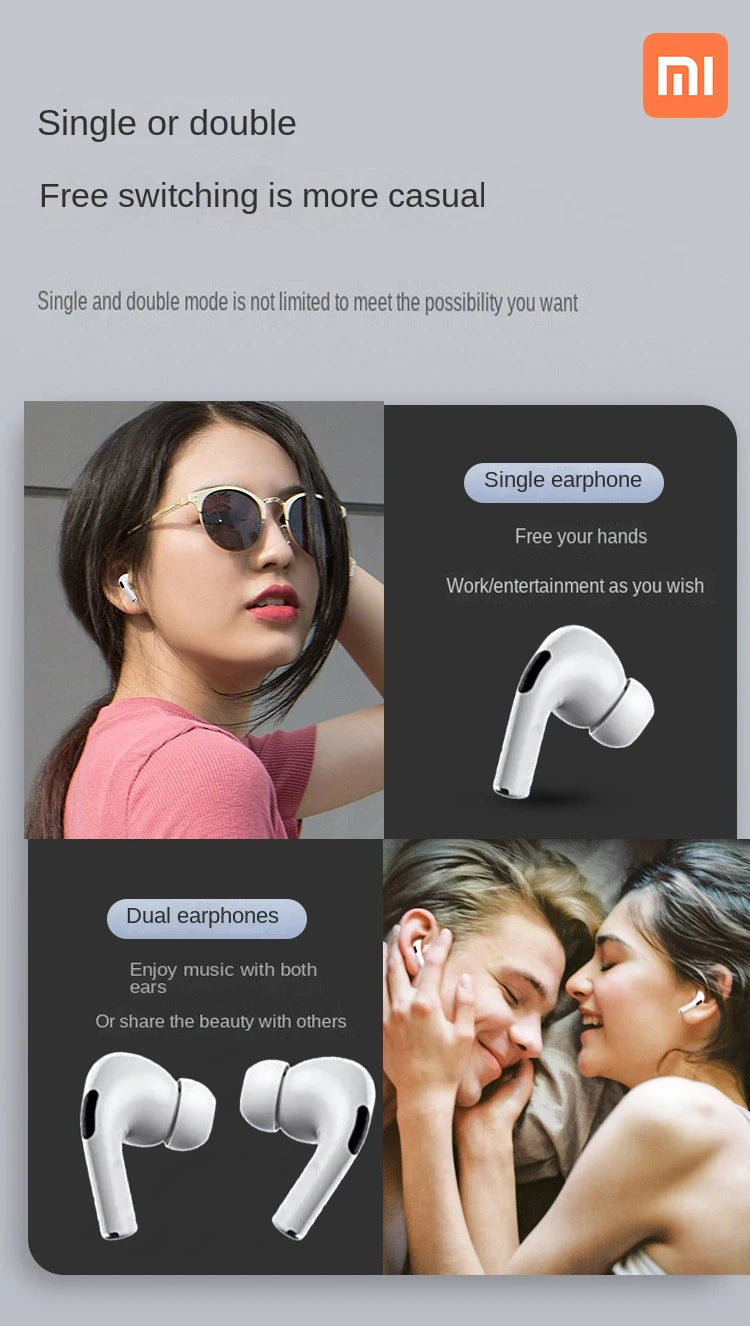 Xiaomi Bluetooth Earphone Wireless Earbuds Bluetooth in-Ear Headsets Wireless Earbuds Wireless Headphones Built-in Mic