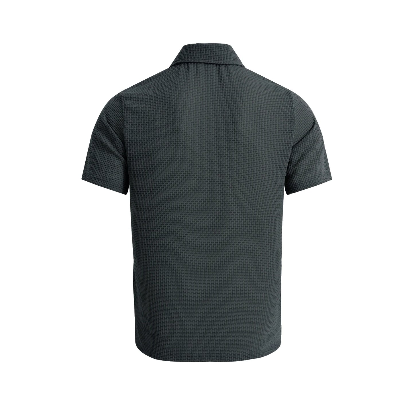 2024 Summer New Men's Short Sleeve T-shirt Cool and Breathable Polo Shirt Business Casual Sweat-absorbing Tops