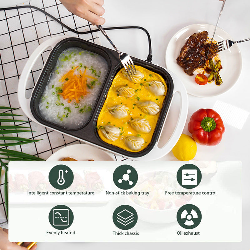 Multi-functional Dual-use Electric Caldron Electric Frying Oven